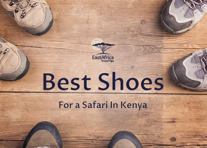 The best shoes for an African Safari need to be light but sturdy and closed