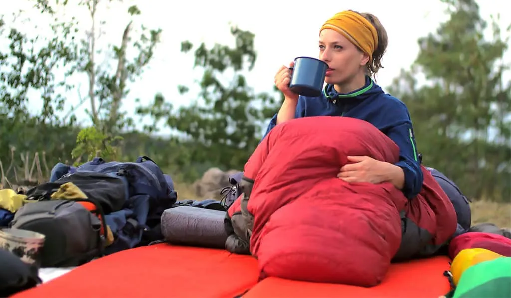 Sleeping bag suitable for Kenya's cold safari nights