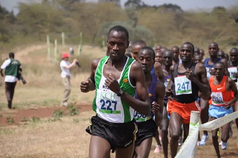 Kenyan runners training at high altitude — Kenya produces world-class marathon athletes