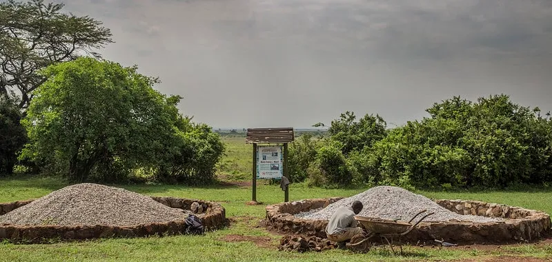 Site at Nairobi National Park where Kenya burned 172 million dollars worth of ivory in 2016